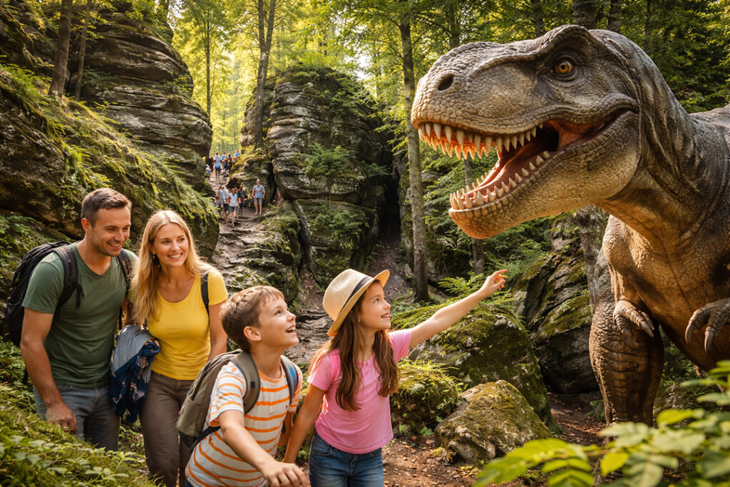 Teufelsschlucht & Dinosaurierpark – unvergessliche Ausflugsziele für Familien in der Eifel